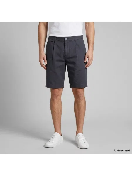 Chinos nohavice Guess modrá