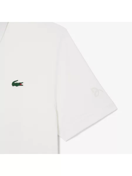 Lacoste Koszulka Polo Z Ochroną Uv O Regularnym Kroju biały