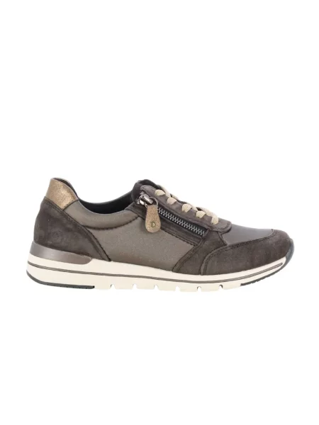 Sneakersy Remonte brązowe