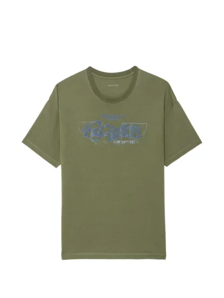 Tricou Zadig&voltaire cu imagine verde