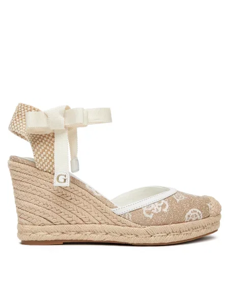 Espadrilky Guess FLJCYR béžová