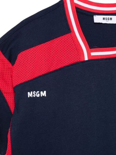 Koszulka dziecięca Msgm niebieska