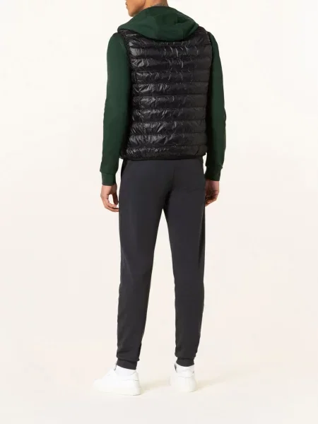 Emporio Armani Lehká Péřová Vesta černá