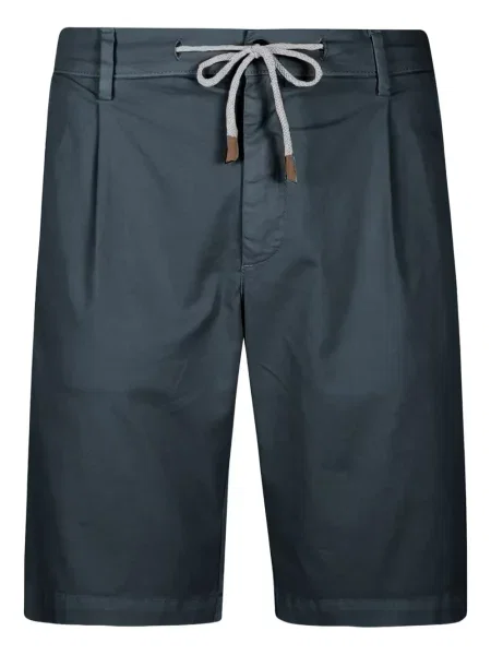 Plisirane kratke hlače Eleventy plava