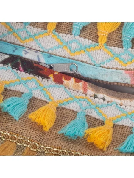 Clutch torbica Isla Bonita By Sigris bež