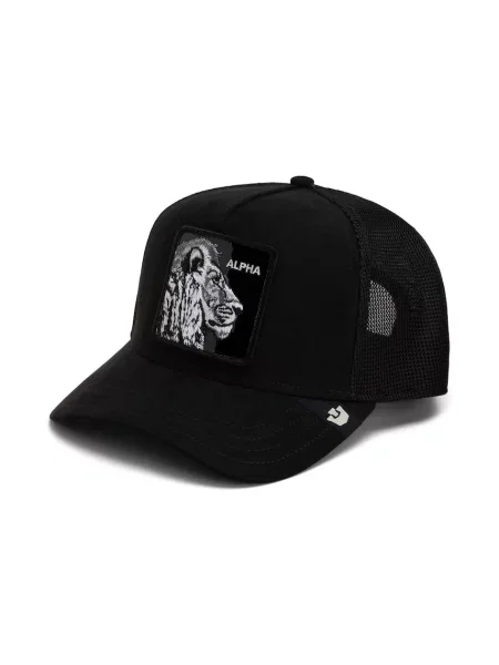 Goorin Bros czapka z daszkiem trucker Black Out Lion czarna
