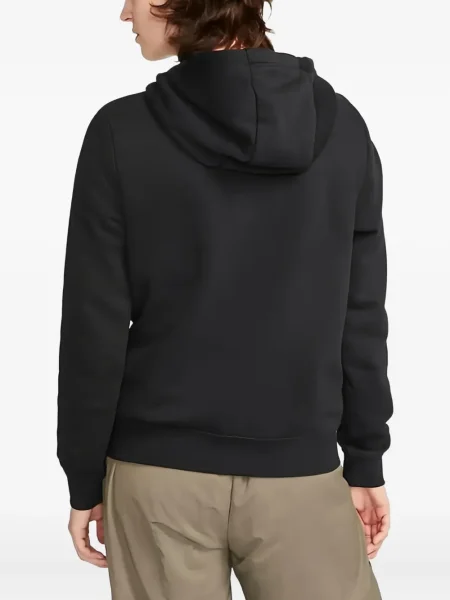 Fleecové běžecké kraťasy Nike s vázáním červené