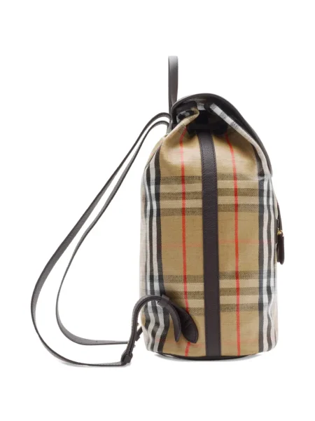 Rucsac Burberry din piele în carouri