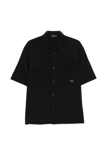 Scurt cămașă Emporio Armani negru