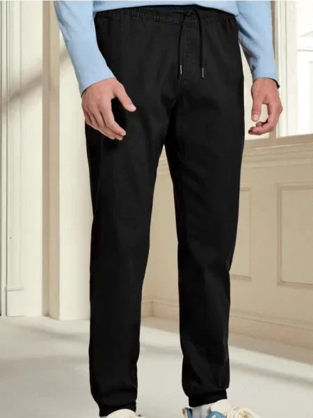 Sinsay Spodnie jogger czarny