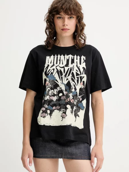 MUNTHE tricou din PRIZE negru