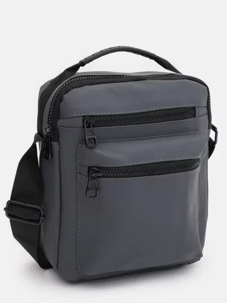 Сумка через плечо Monsen серая