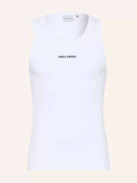 Daily Paper t-shirt Dias Rib Tank Top biały