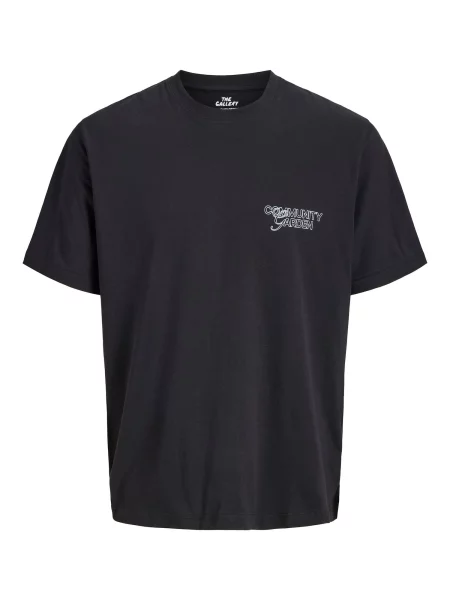 JACK & JONES Tricou galben / roz pitaya / negru alb