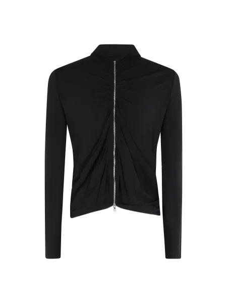Koszula Alexander Wang drapowana czarna