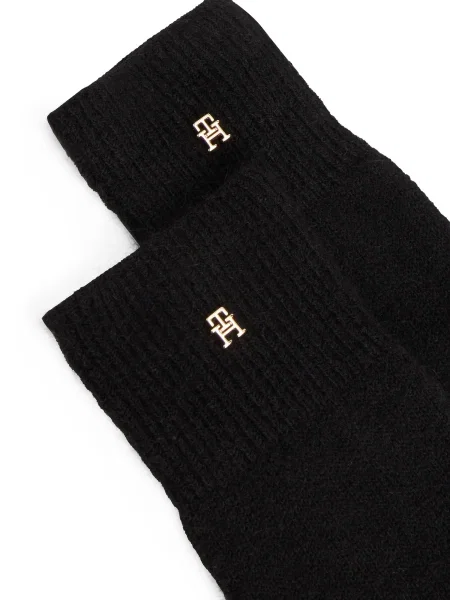 Tommy Hilfiger Mănuși cu adaos de lână negru