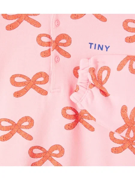 Gyerek melegítő felső Tinycottons rózsaszín