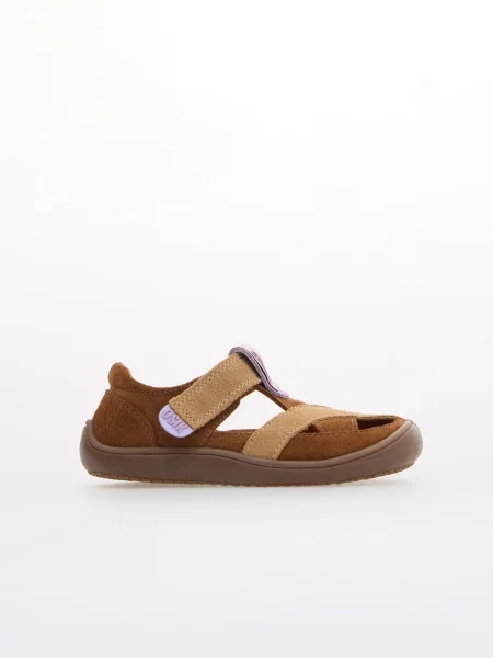 Детские сандалии Osik Barefoot коричневые