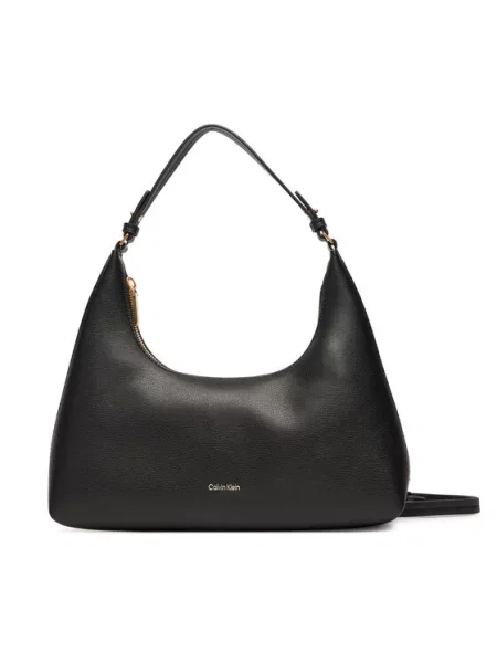 Torbica Calvin Klein s autogramom crna