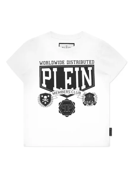 Koszulka dziecięca Philipp Plein biała
