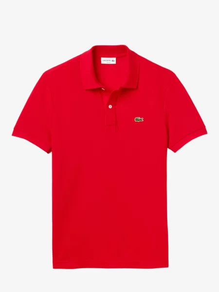 Поло Lacoste червоне