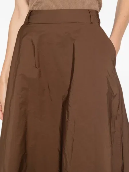 Cu centură fusta maxi 's Max Mara evazată maro