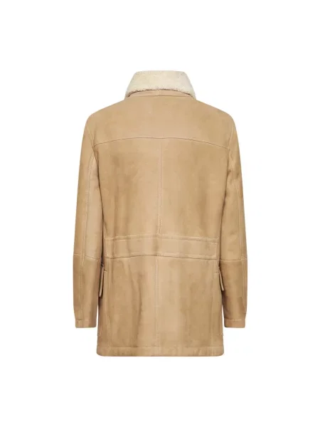 Płaszcz Brunello Cucinelli beżowy