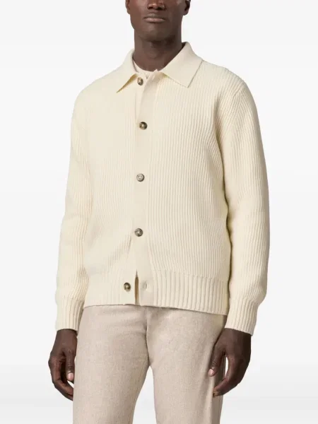 Cardigan Tod's tricotate alb