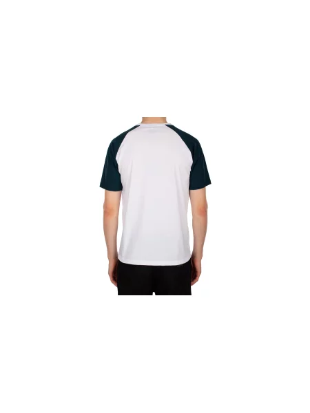 IrieDaily Chestflag Raglan Tee Mężczyźni Koszulki IrieDaily Biały Size: L niebieska
