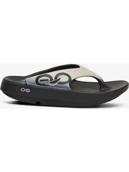 Klapki OOFOS Recovery Ooriginal Sport szary gradient 37 czarny