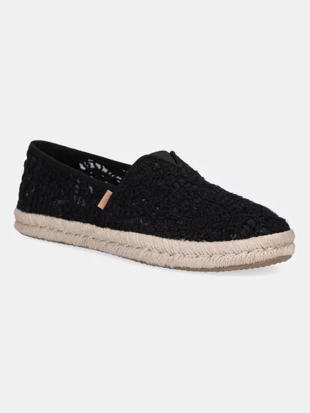 Еспадрили Toms CROCHET LACE черно
