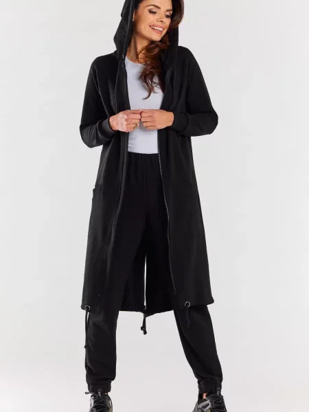 Bluza z kapturem Infinite You czarna