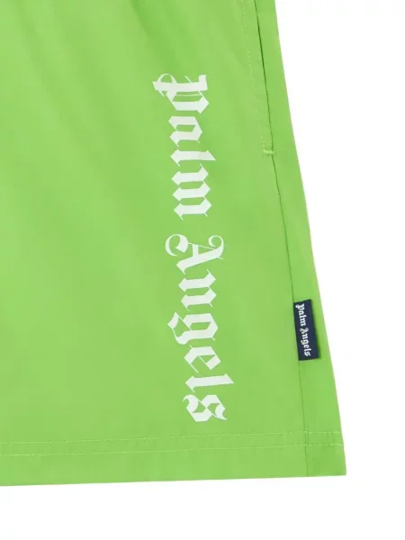 Szorty dziecięce Palm Angels zielone