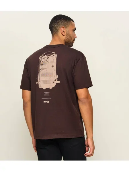 BOSS ORANGE Tricou Te_Tools portocaliu