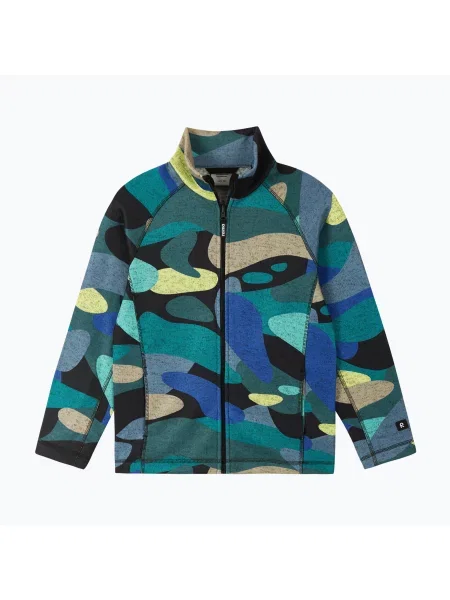 Gyerek polár pulóver Reima Niksini aquatic blue. Méret: kék