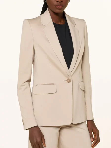 Drykorn Marynarka Z Dżerseju Atlin beige beżowa