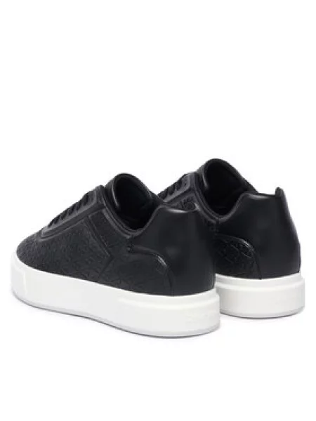 Sneakersy Calvin Klein Basket Cup Oxf Lup čierna