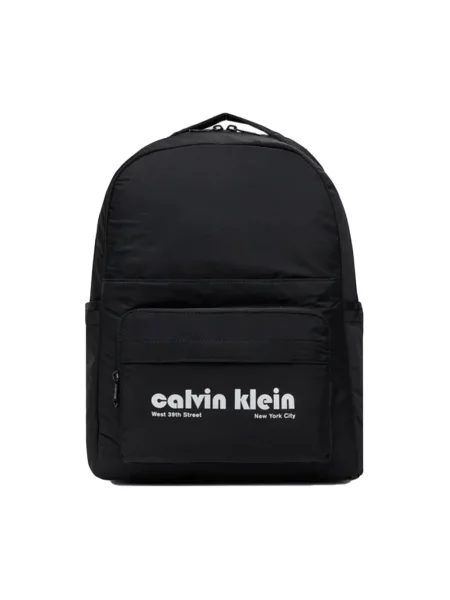 Plecak Calvin Klein z nadrukiem czarny