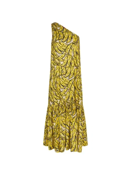 Rochie mini Simon Miller cu imagine galben