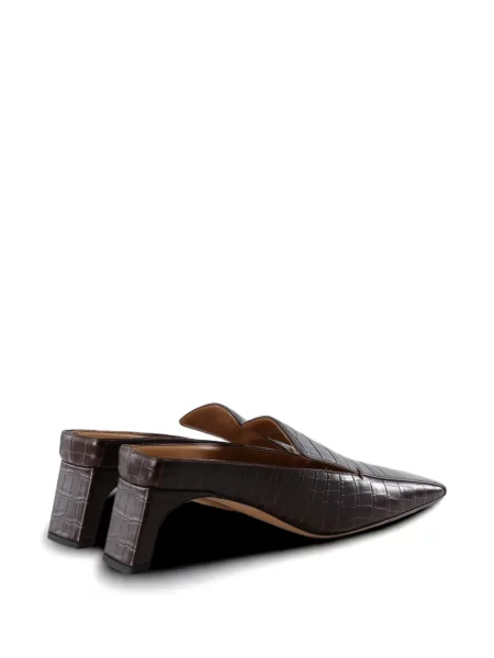 Papuci tip mules Calvin Klein Collection maro