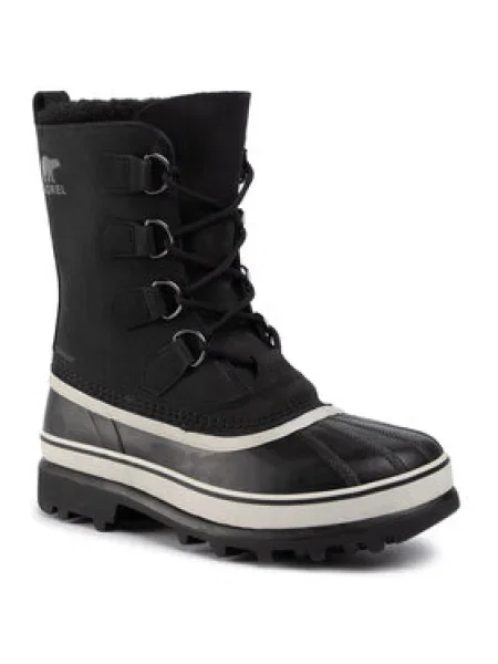 SOREL Cizme Caribou gri piatră negru