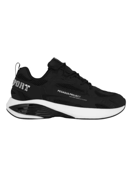 Plein Sport Sneakersy Pegasus Project SAFS czarny