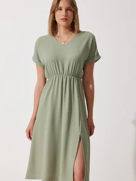 Happiness İstanbul Rochie pastel verde
