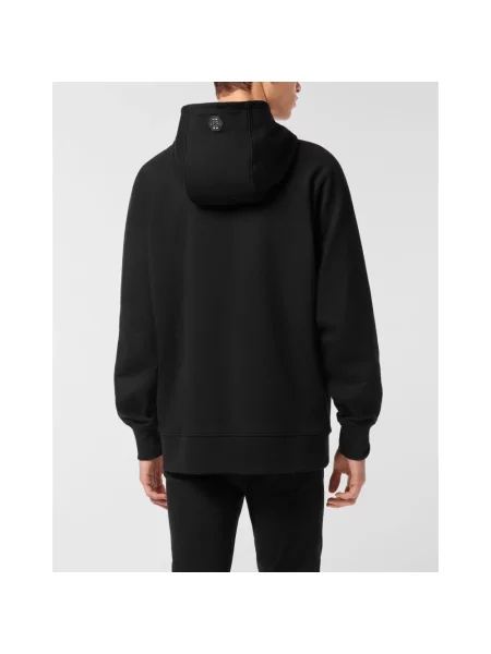 Bluza z kapturem Philipp Plein czarna