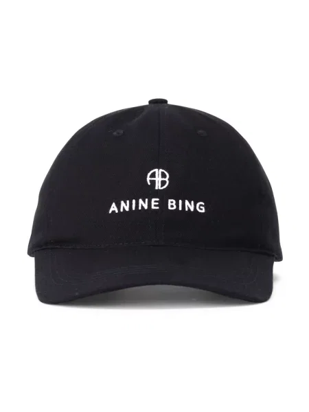 Czapka z daszkiem Anine Bing czarna