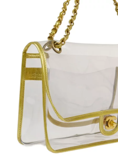 Klasická kabelka Chanel Pre-owned bílá