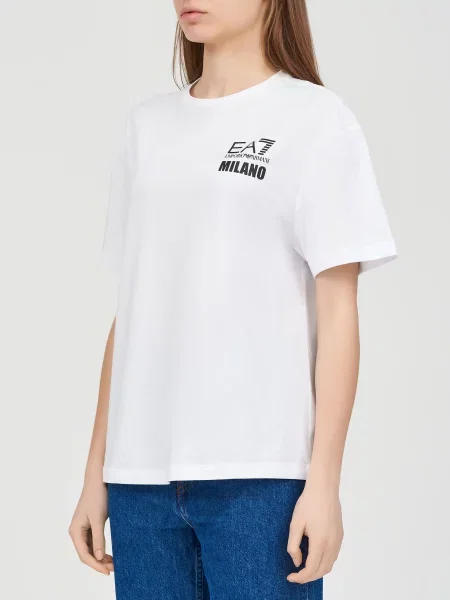 Футболка Ea7 Emporio Armani біла