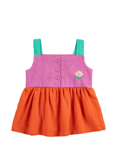 Dětské šaty Bobo Choses oranžové