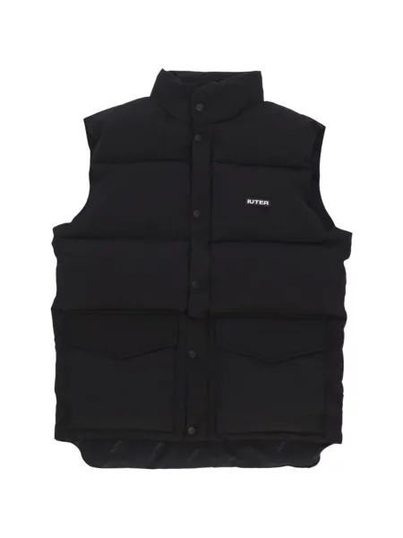 Vestă Iuter cu imagine negru