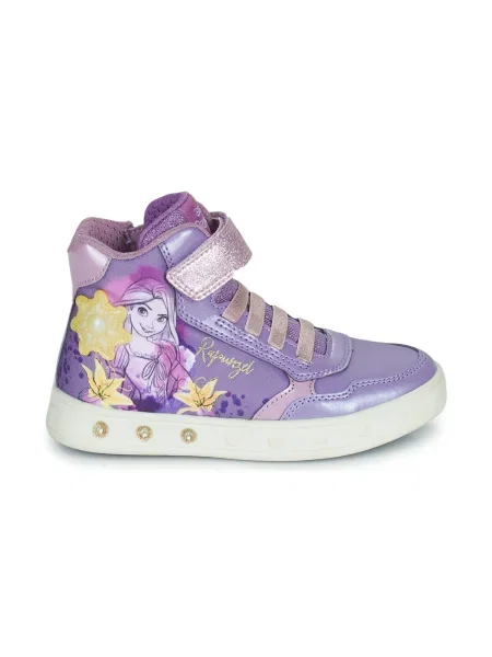 Pantofi copii Geox violet